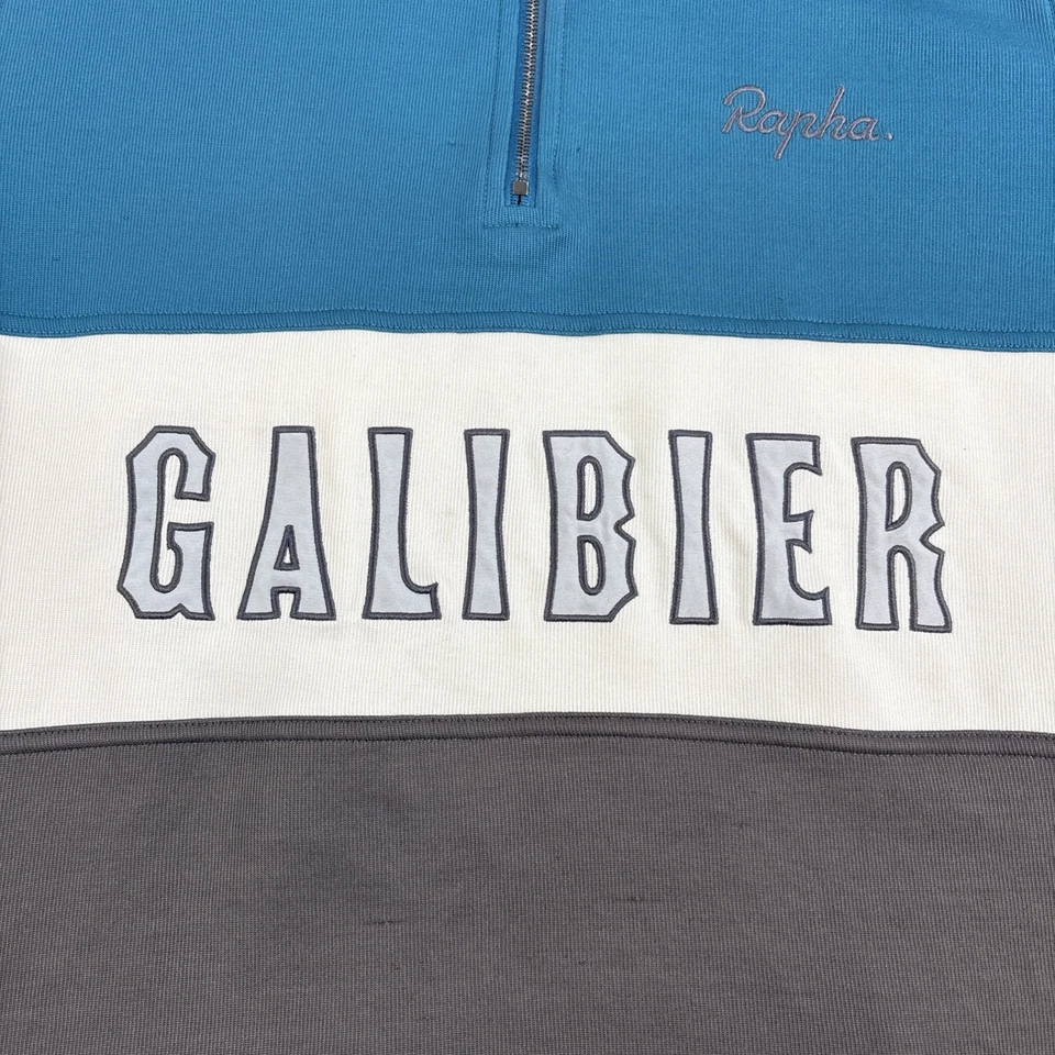 Camiseta deportiva de ciclismo Rapha Col Du Galibier edición limitada lana merino para hombre talla XXL Foto 3 de 4