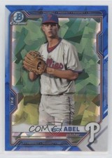 2021 Bowman Chrome Draft Sapphire Edition Mick Abel #BDC-72 12in