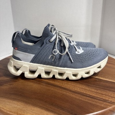 On Womens Cloudswift 4 Blue Running Shoes Sneakers Size 8
