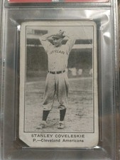 1922 American Caramel Series of 120 - E121 Stanley Coveleskie (RC) PSA Auth Alt