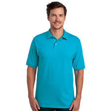 Men's Dri-Power Polo Shirt Moisture Control Classic Fit Top