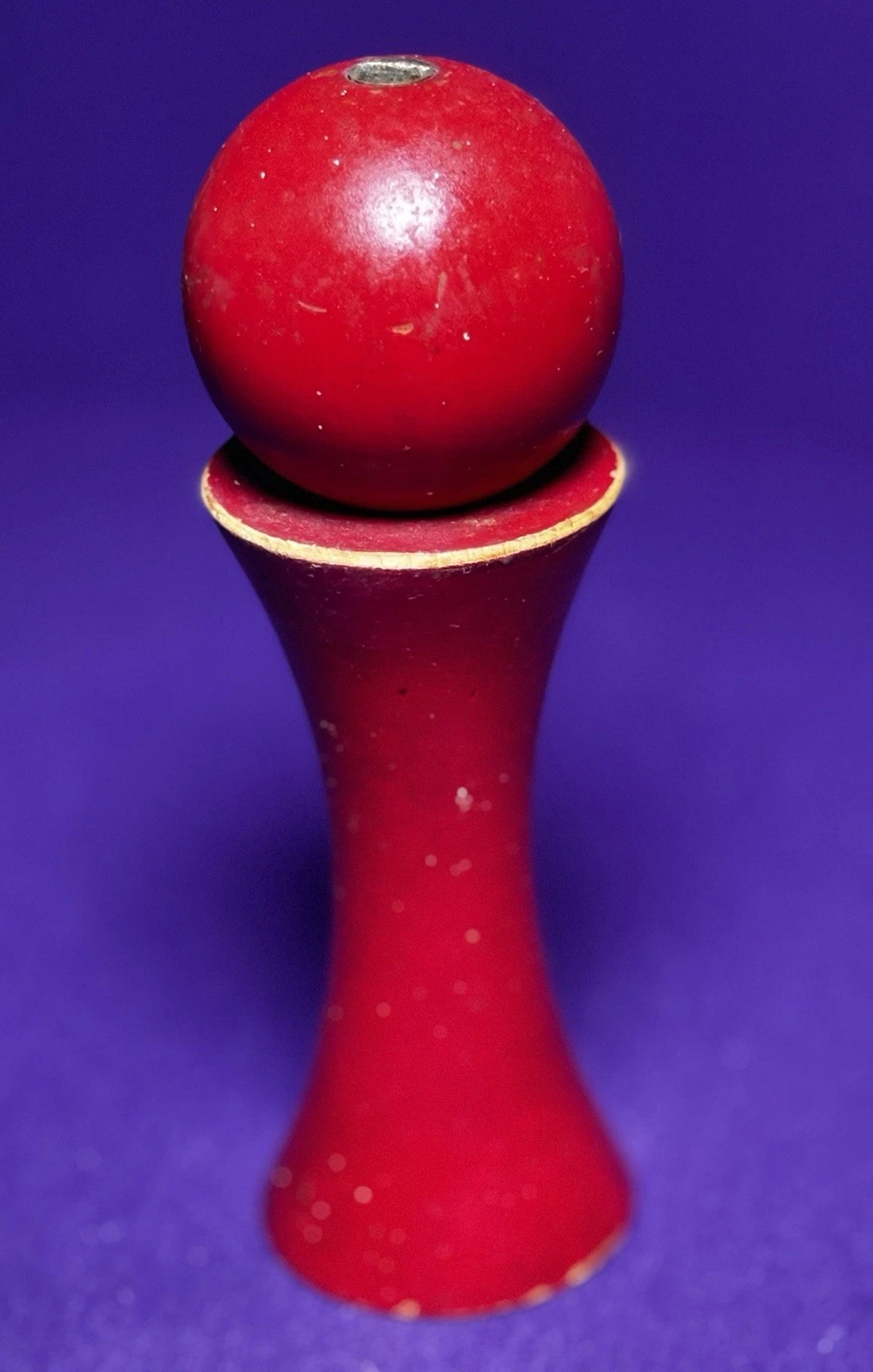 Rare Red SAAP Denmark Peugeot 7” Spice, Pepper Mill/Grinder Made in France