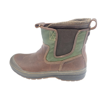 #ad Clarks Snow Boots Mens Size 8M Brown Waterproof Insulated Winter Wool Lined $34.99