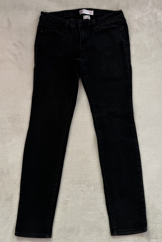 No Boundaries Jeans Womens 9 Black Skinny Slim Denim Pants Casual Stretchy