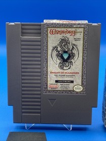 Wizardry: Knight of Diamonds - The Second Scenario CIB NES