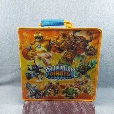 Skylanders Giants Collectors Carrying Case With Handle  Clear Storage Compartme