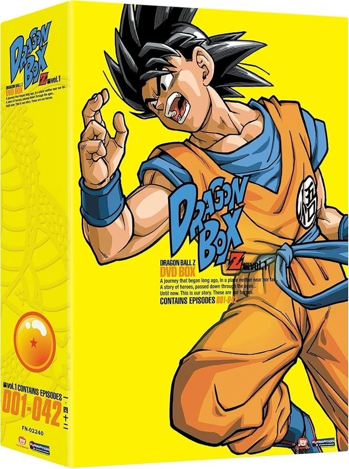 Dragon Ball Z Dragon Box DVD Complete Set Volume 1-7 Free Shipping! - Image 2 of 4