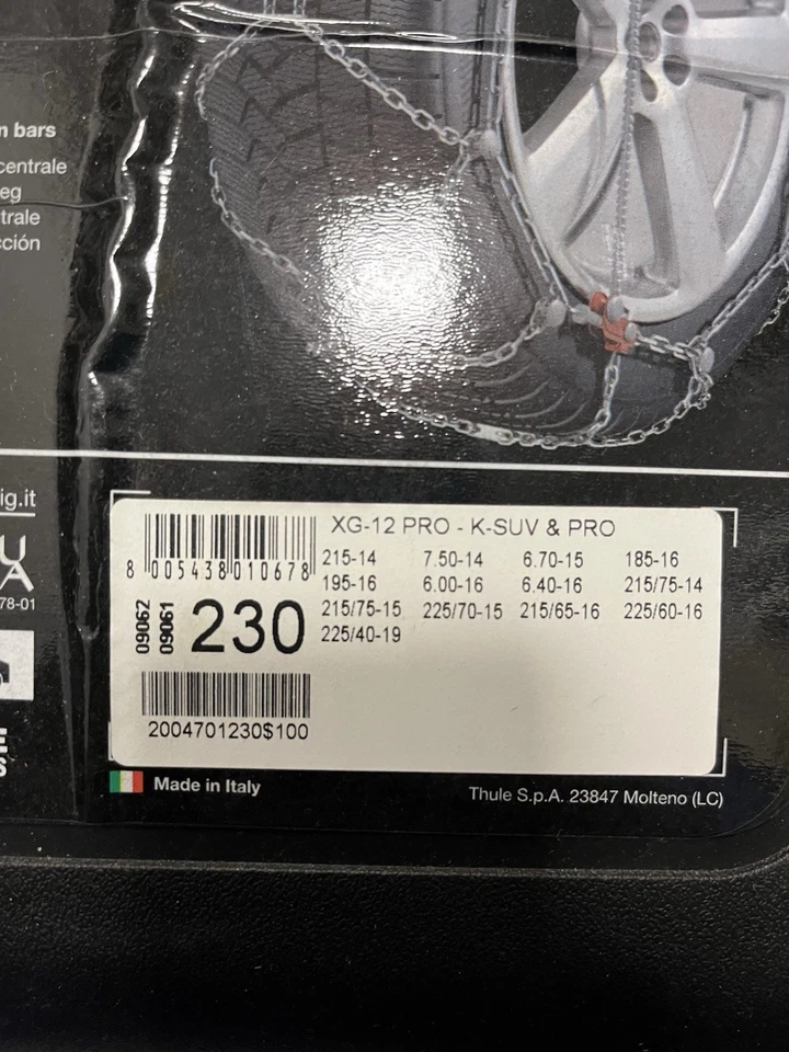 CATENE DA NEVE THULE XG-12 Pro K-Suv & Pro - Imagen 4 de 4