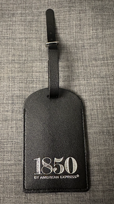American Express 1850 AMEX Platinum Member Luggage Bag Name Tag | eBay