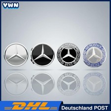 4x 75mm für Mercedes Benz Nabendeckel Radnabenkappen Felgendeckel Radkappen