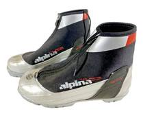 Alpina ST10 Classic Nordic Cross Country Ski Boots Size EU39 US7 for NNN 3384