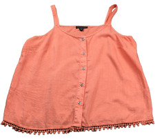 Saks Fifth Avenue Womens Sleeveless Top Sz M ...