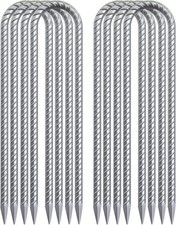 Heavy Duty Trampoline Ground Anchors U Shaped Stakes