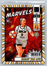 2025 Panini Donruss WNBA Hailey Van Lith Net Marvels RC #24 Chicago Sky