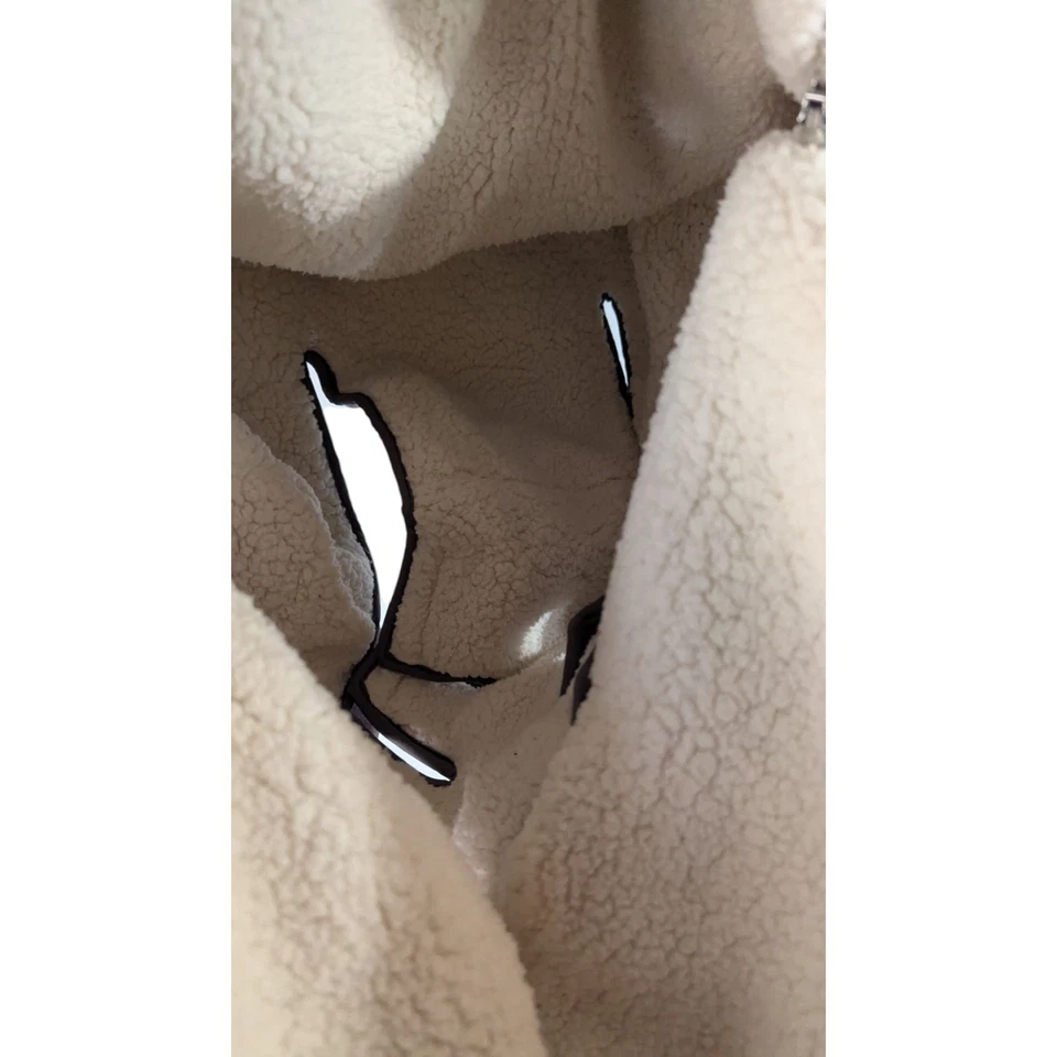 2 Baby Infant Car Seat Stroller Sherpa Cover JJ Cole Bundle Winter Blue Gray 2 - Image 2 of 4