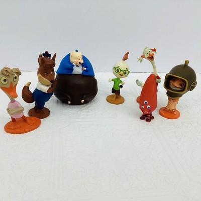 Lot 7- Disney Chicken Little Action Figures, 2005 Disney Store Exclusive