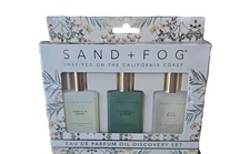 Sand & Fog Parfum Discovery Set Eau de Parfum Oil Rollers Parfum Discovery  NIB