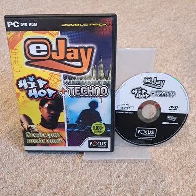 eJay Hip Hop + Techno Doppelpack PC DVD-ROM Music Creator Videospiel Samples