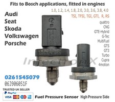 OEM Kraftstoffdrucksensor 0261545079 Audi Porsche Seat Skoda Volkswagen Motor