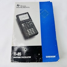 Texas Instruments TI-85 Graphics Calculator Guidebook Manual Only