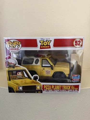 Funko Pop! Pixar Pizza Planet Truck and Buzz Lightyear #52 Fall Con Exclusive