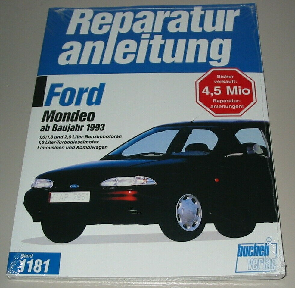 Reparaturanleitung Ford Mondeo Benzin + Diesel Limo + Kombi ab 1993 Buch NEU!