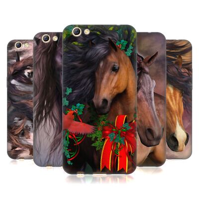 OFFIZIELLE LAURIE PRINDLE WESTERNHENGST SOFT GEL HANDYHÜLLE FÜR OPPO HANDYS