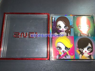 2NE1 2nd Mini Album EP CD Good Rare OOP Sandara Park Family Card