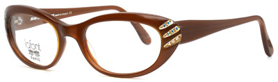 LAFONT Caprice Petite Brown Womens Cat Eye Full Rim Eyeglasses 48-17-140 B:30