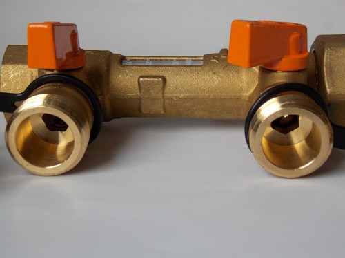 Spül und befüllgruppe mit eingebautem mechanischem Durchflussmesser 8 - 30 L/min - Picture 6 of 7