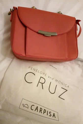 BORSA CARPISA PENELOPE E Monica Cruz Marrone Con Cerniera Come Nuova EUR  18,00 - PicClick IT