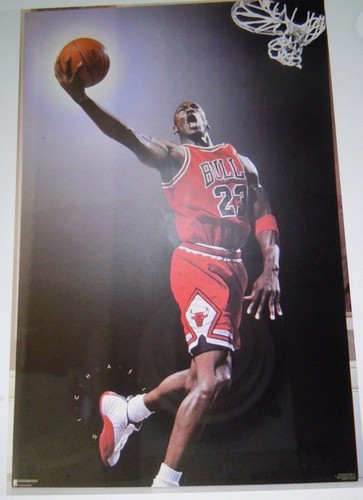 Vtg 1997 Air MICHAEL JORDAN Poster 6122 Costacos Brothers *sealed* Rare