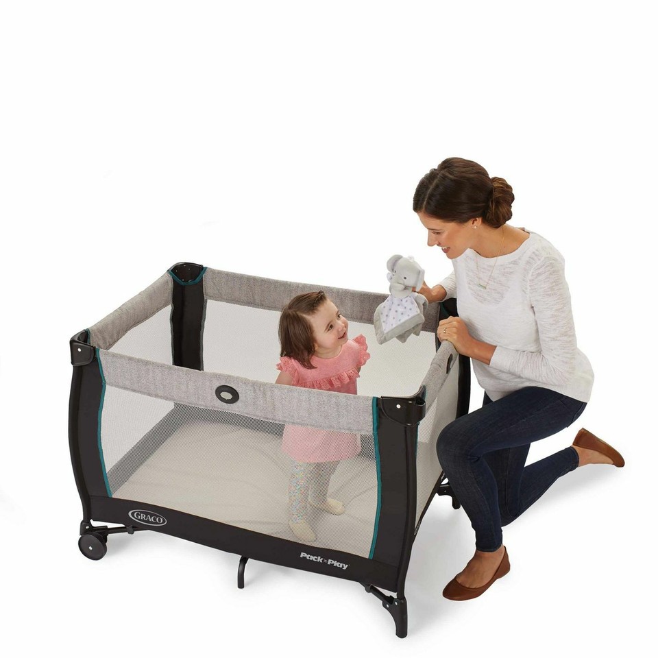 Graco Pack 'n Play Care Suite Playard with Diaper Changer Birch New