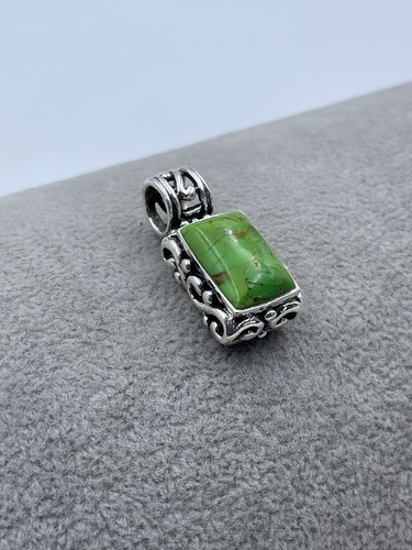 Mojave Green Turquoise Pendant