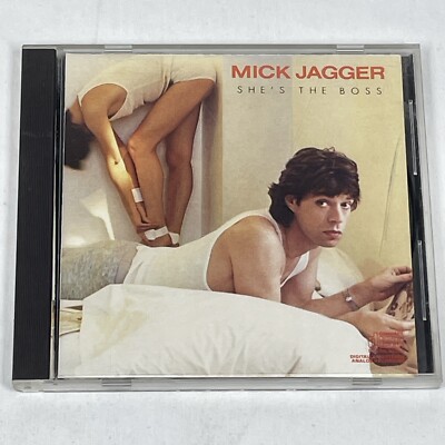 Mick Jagger CD Shes The Boss Early Pressing 80s Columbia