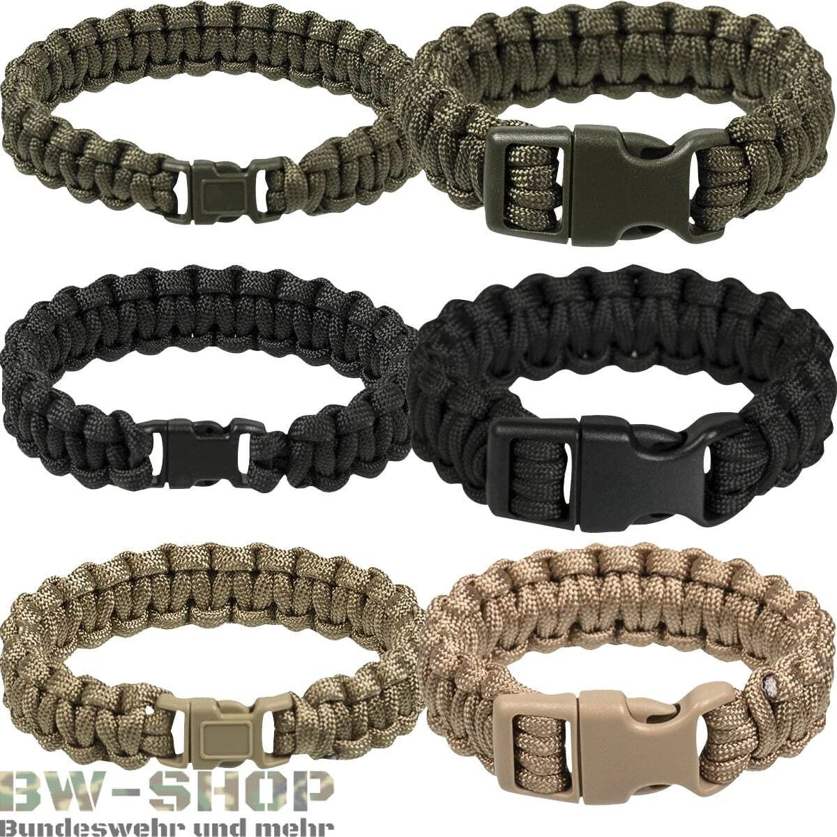 MILITARY PARACORD BRACELET PARA BAND ARMY OUTDOOR PARACHUTE LEASH SURVIVAL  STRIN