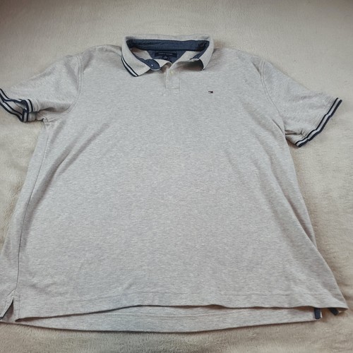 Chemise preppy décontractée homme adulte XXL grise Tommy Hilfiger