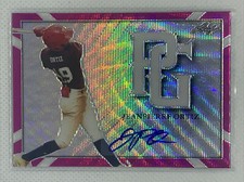 2021 LEAF PERFECT GAME METAL PINK WAVE JEANPIERRE ORTIZ RC AUTO # 5/6