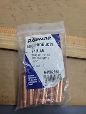 Bag Of 25 Radnor Mig Products 64002660 Contact Tip 0.045 Tweco Heavy Duty