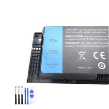 NEW Battery FOR DELL 97Wh FV993 M6800 TESTED AS GOOD Precision M4800 M4600 FJJ4W
