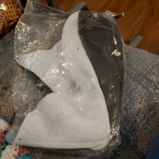 XX 756894 California Costume Ren. Blk & White Goes Over Shoes