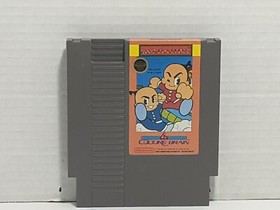 Kung Fu Heroes (NES, 1989) cartridge mint with used box