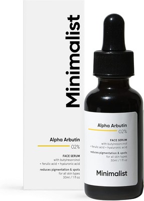 Minimalist Alpha Arbutin 2% for Dark Spots & Sun Tanning