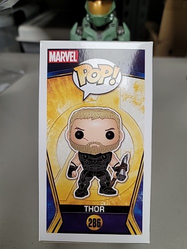 Thor Marvel Funko Pop #286 Avengers Infinity War GITD Jugamos Chile Excelente RARO - Imagen 4 de 6