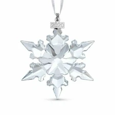 5511041 Swarovski 2020 Authentic Annual Snowflake Christmas Crystal Ornament