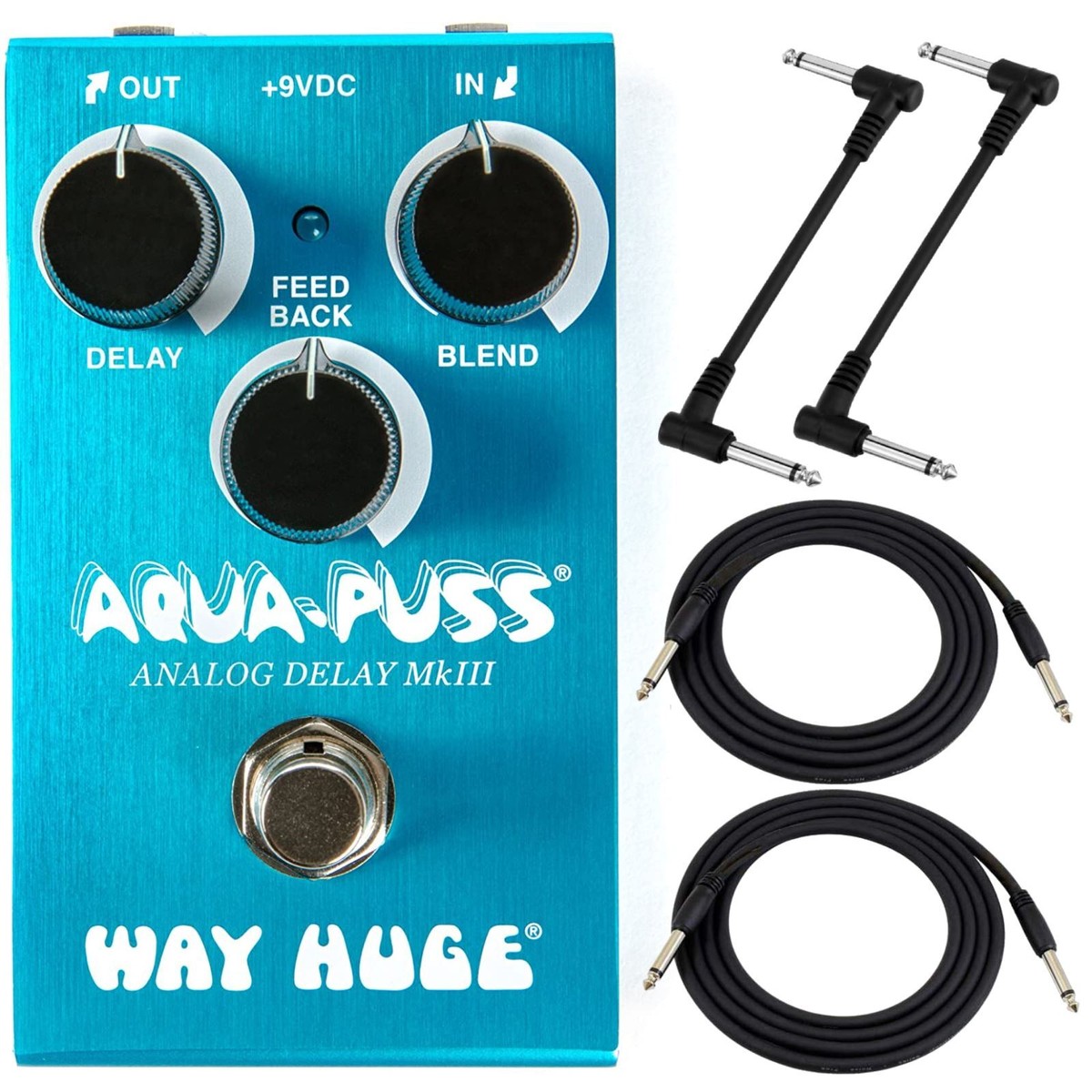 Way Huge WM71 Mini Aqua Puss Mklll Analog Delay Guitar Effects