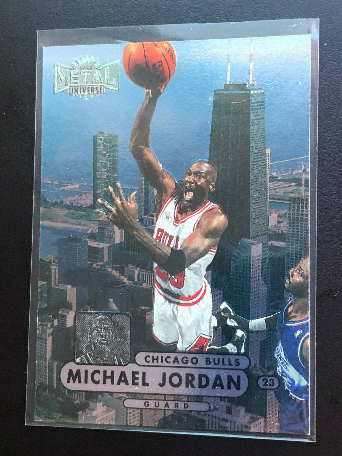 Michael Jordan 1997-98 Skybox Metal Universe Championship Foil Base Card  #23 🔥 | eBay