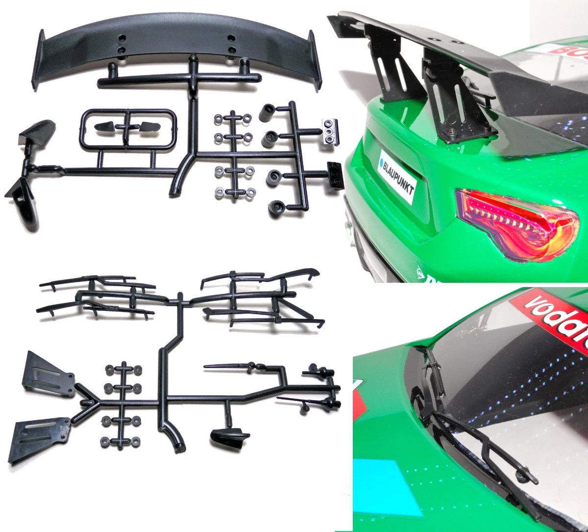 Psykiatri kompression Empirisk 1/10 Onroad Rc Car Body Shell Wing Mirror Accessories For Kyosho fazer  Pureten | eBay