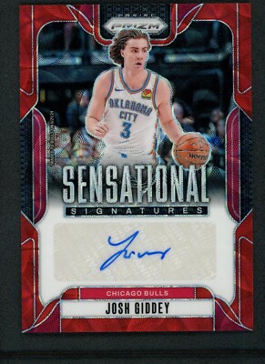 Josh giddey auto &ルーキーカード 2021-22 Donruss Josh Giddey Rookie Auto RC Signature Series SS-JGD