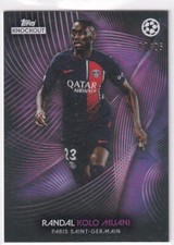 Topps 2024 Knockout Champions League Randal Kolo Muani Purple 7/25